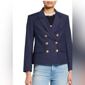 FRAME Double Breasted Shrunken
Blazer